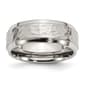 Mens Gentlemen&#39;s Classics(tm) Beveled Edge Band w/Hammered Detail - image 1