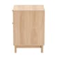 Baxton Studio Elsbeth Light Brown Wood 1-Drawer End Table - image 5