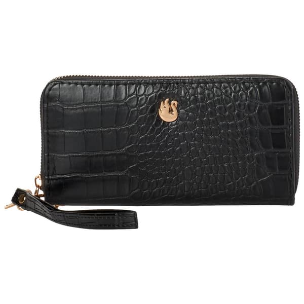 Womens Gloria Vanderbilt Carrie Croco Med Za Wallet $20 - image 