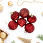 Northlight 9ct. Red Shiny Ball and Onion Christmas Ornaments - image 2
