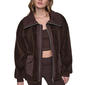 Womens DKNY Sport Zip Front Sherpa Jacket - image 4