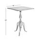 9th & Pike&#174; Silver Aluminum Tapered Accent Table - image 6