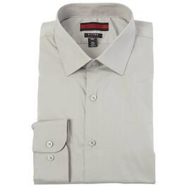 Mens Architect&#40;R&#41; Fitted Dress Shirt - Ash