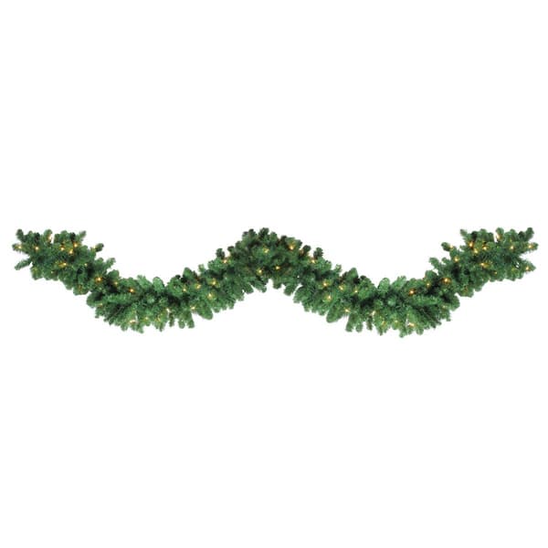Northlight Seasonal Pre-Lit Olympia Pine Christmas Garland - image 