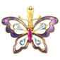 Wearable Art Purple Blue Stone Butterfly Enhancer - image 1