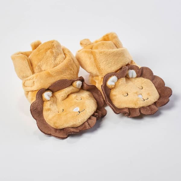 Gold Bug&#40;R&#41; Baby Boy &#40;NB-24M&#41; Lion Wrap Slippers - image 