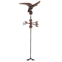 DAK 36in. Polished Eagle Outdoor Garden Weathervane