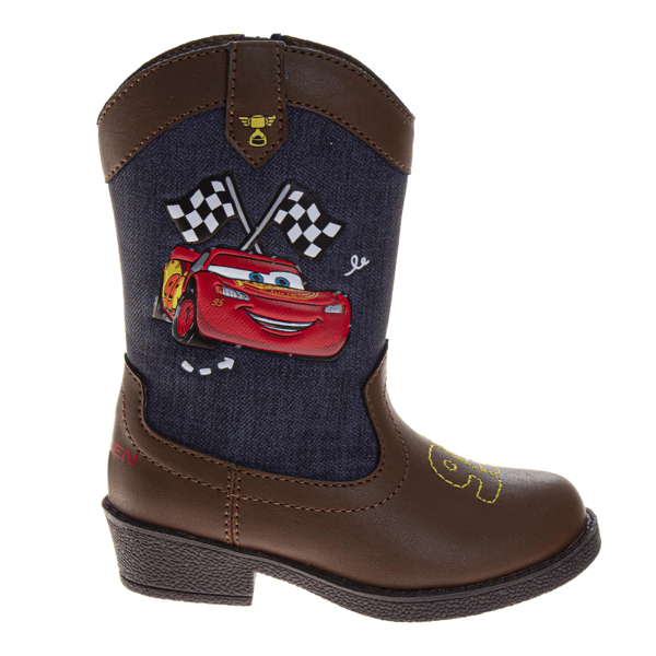 Little Boys Disney™ Cars Calf High Western Cowboy Boots