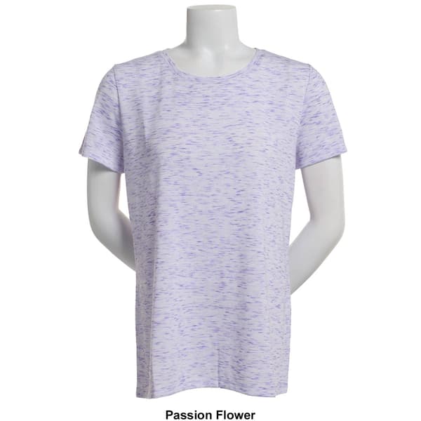 Womens Architect&#174; Short Sleeve Crew Neck Marbled Tee