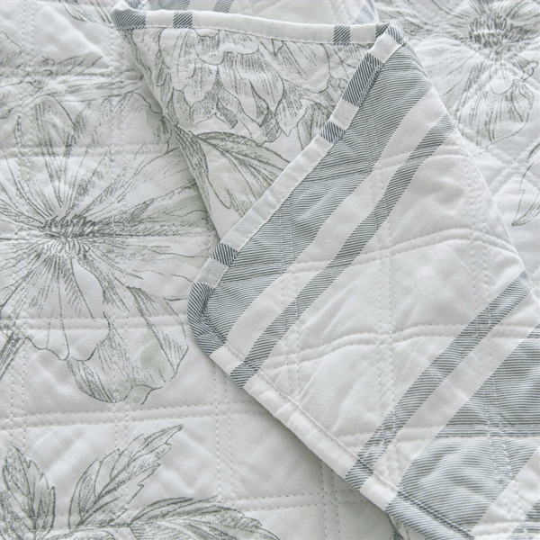 Martha Stewart Vine Flora Throw Blanket