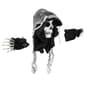 Northlight Seasonal 10in. Spooky Skeleton 3D Window Decoration - image 3