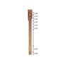 Baxton Studio Laurien Ash Walnut Wood Twin Size Headboard - image 6