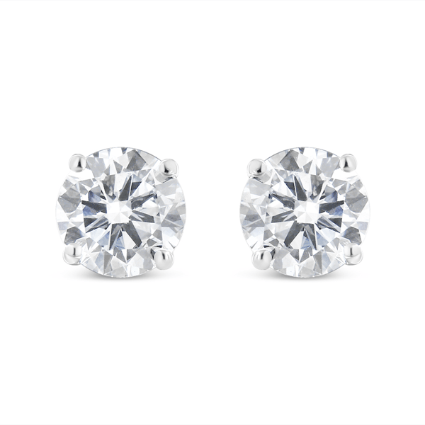 Haus of Brilliance 5/8ctw Lab-Grown Diamond Classic Stud Earrings