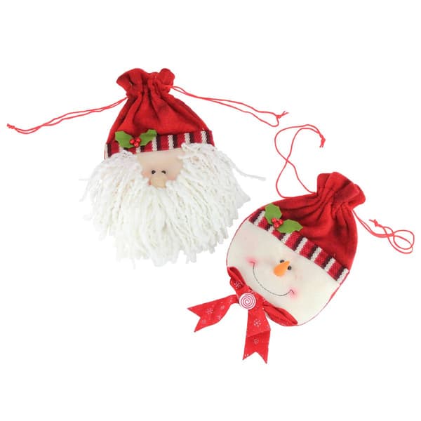 CMI 10pc. Red Christmas Stocking and Gift Bag Set