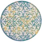Nourison Aloha Scroll Print Round Rug - image 1