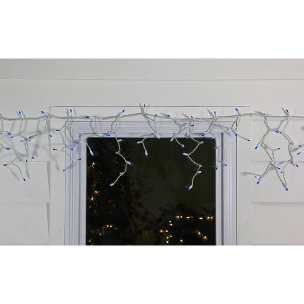 Northlight Seasonal 50ct. Blue Mini Icicle Christmas Lights