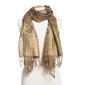 Womens Lurex Paisley Jacquard Pashmina Style Scarf - image 1