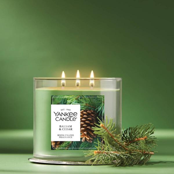 Yankee Candle(R) Balsam Cedar 3-Wick Jar Candle - image 