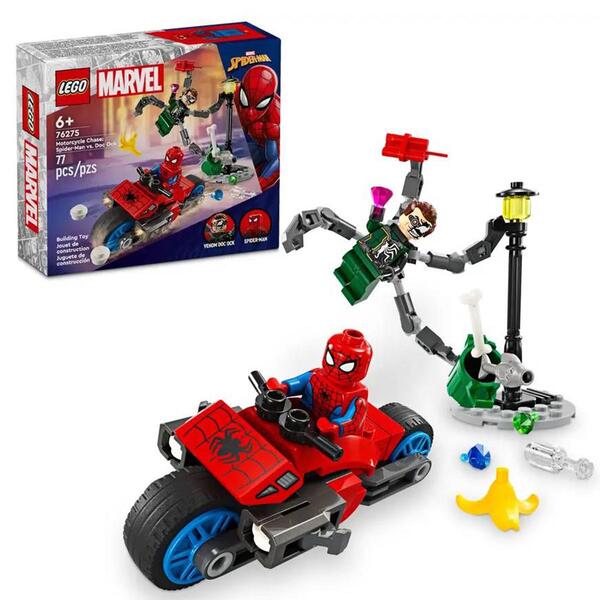 LEGO&#40;R&#41; Marvel Motorcycle Chase Spidey vs. Doc Ock - image 