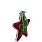 Northlight 8in. Plush Peppermint Star Christmas Ornament - image 4