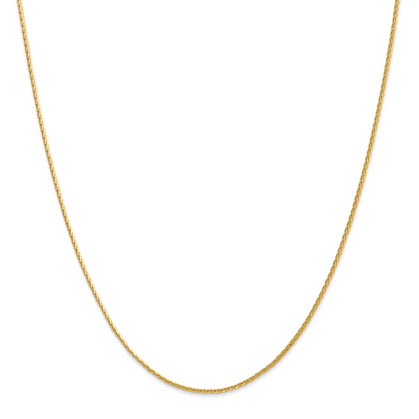Gold Classics&#40;tm&#41; 1.5mm. 14k Parisian Diamond Cut Necklace - image 
