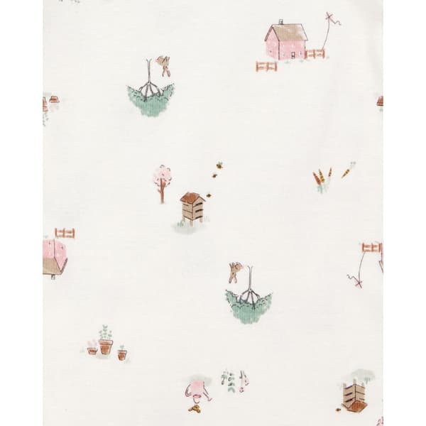 Baby Girl (NB-12M) Carter''s® 3pc. Home Grown Floral Cardigan Set