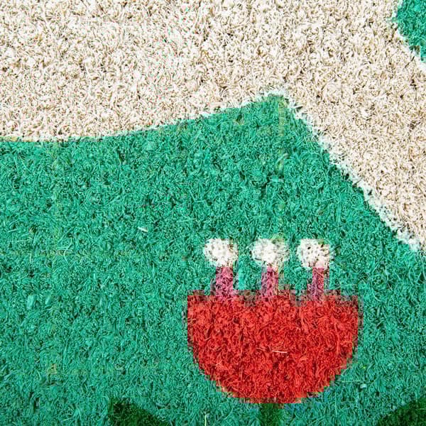 Design Imports Bunny Folk Garden Doormat
