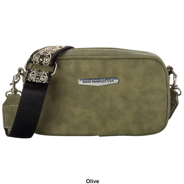 Stone Mountain Guitar Strap Catalina Camera Crossbody Bag