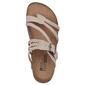 Womens White Mountain Hayleigh Footbeds&#8482; Suede Sandals - image 4
