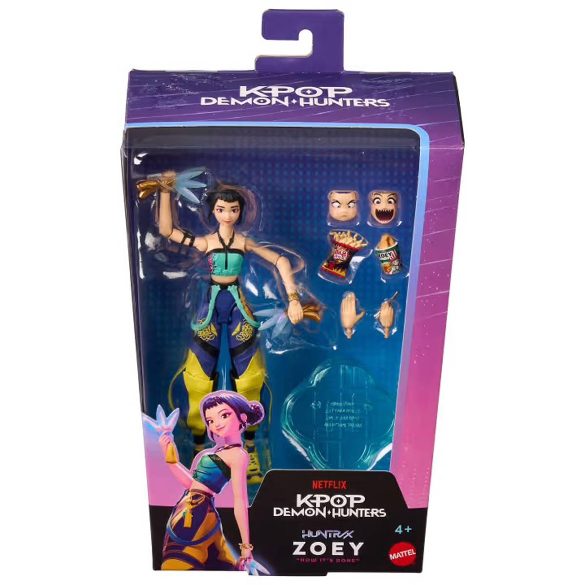 Mattel® KPOP Demon Hunters Huntr/X Zoey Action Figure