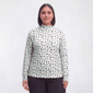 Plus Size Hasting & Smith Long Sleeve Mock Neck Dog Tee - image 1