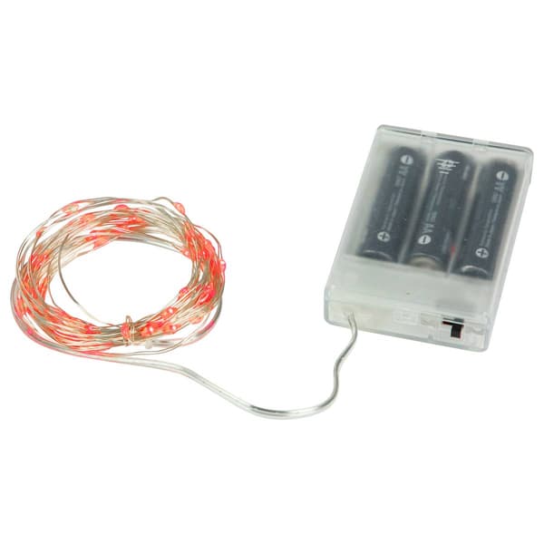 Northlight Seasonal 50ct. Red LED Micro Fairy Christmas Lights