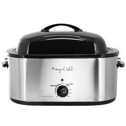 MegaChef 22qrt. Electric Roaster Oven w/ Lid