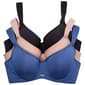 Plus Size Juniors IZOD 3pk Hidden Wire Free Bras-503054XABV - image 1