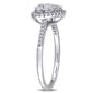 Diamond Classics™ 10kt. White Gold 1/2ctw. Diamond Heart Ring - image 4