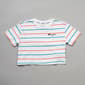 Girls &#40;7-16&#41; Hang Ten Boxy Stripe Short Sleeve Crop Tee - image 1