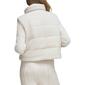 Womens DKNY Sport Cropped Reversible Sherpa Vest - image 2