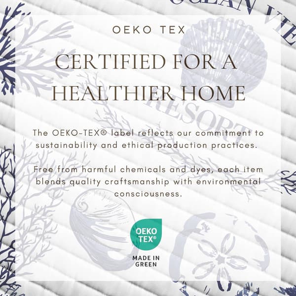 FreshFolds Calypso Reversible Coastal Cotton Quilt Set