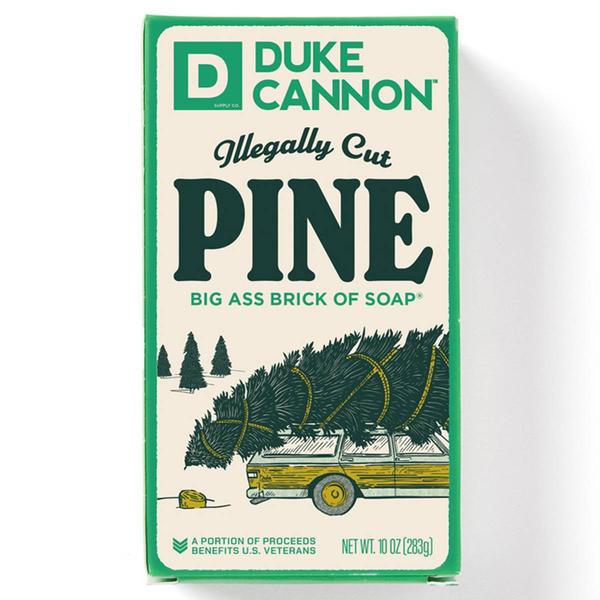 Duke Cannon Holiday Illegally Cut Pine Big Brick of Soap