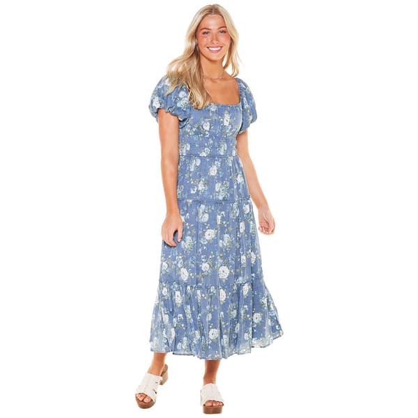 Juniors Trixxi Heritage Midi Dress
