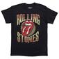 Young Mens Rolling Stones Short Sleeve Graphic Tee - Black - image 2