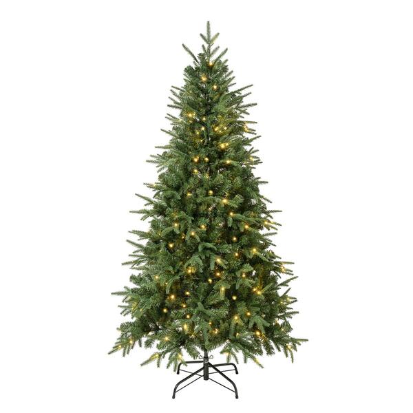 National Tree 6ft. Feel-Real&#40;R&#41; Duxbury Mixed Christmas Tree - image 