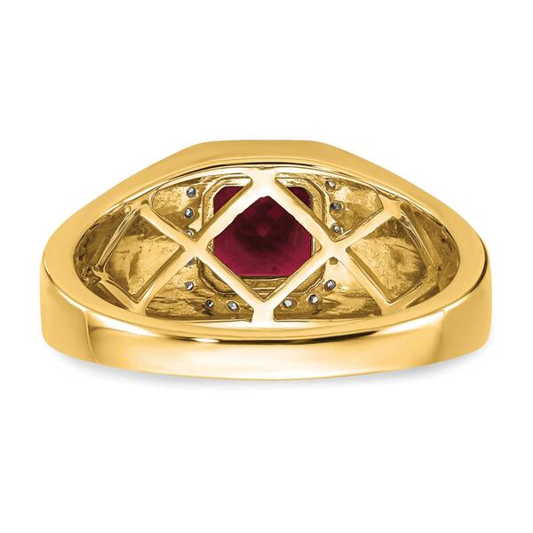 Mens Gentlemen&#8217;s Classics&#8482; 14kt. Gold 2 1/4ctw. Ruby Ring