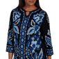 Womens Alfred Dunner Dinner Theater Keyhole Jacquard Sweater - image 5