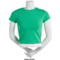 Juniors Poof! On The DL Jersey Baby Tee - image 6
