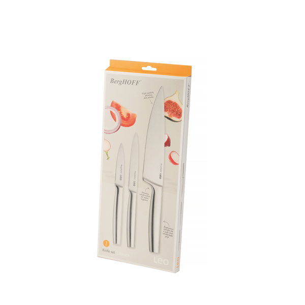 BergHOFF Leo Legacy Stainless Steel 3pc. Starter Knife Set