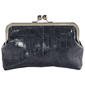 Mundi Bia Medium Kisslock Crocodile Clutch - image 1