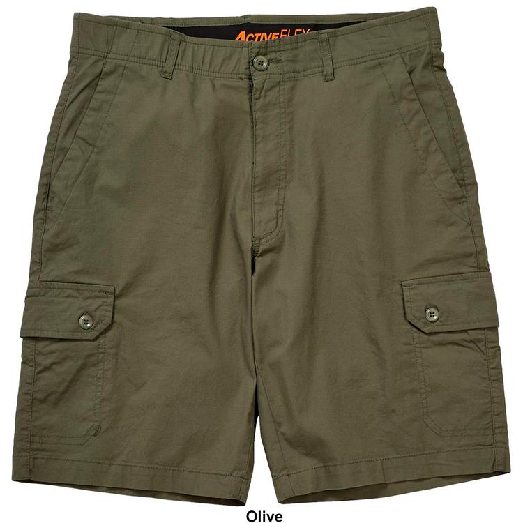 Mens Architect® ActiveFlex 10in. Micro Ripstop Cargo Shorts