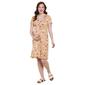 Womens Due Time Short Sleeve Ditsy Floral Maternity Dress - image 1