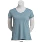 Plus Size Architect&#174; Short Sleeve Slub V-Neck Tee - image 4